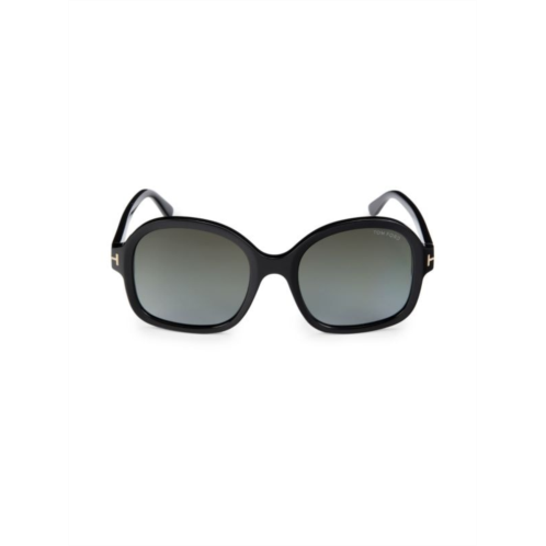 TOM FORD 57MM Butterfly Sunglasses