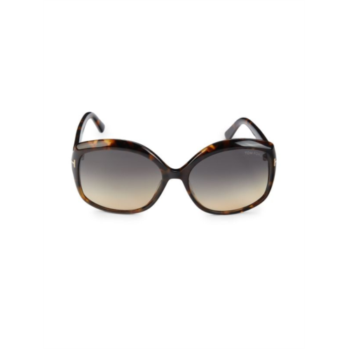 TOM FORD 60MM Butterfly Sunglasses