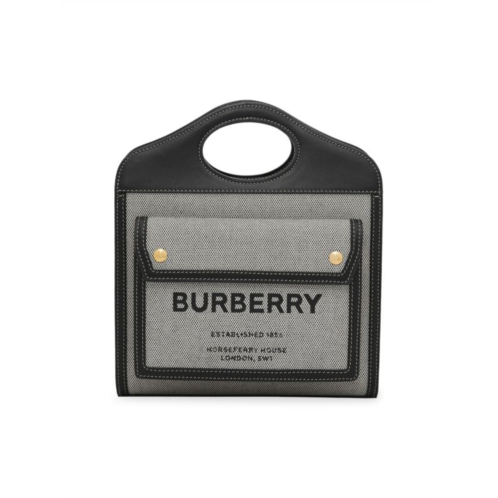 Burberry Horseferry Logo Top Handle Bag