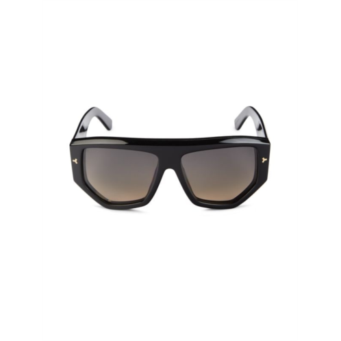 Bally 60MM Geometric Sunglasses