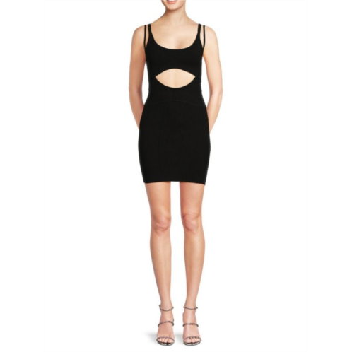 RTA Carolina Cutout Mini Dress