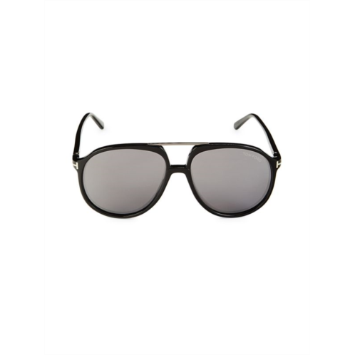 TOM FORD 58MM Pilot Sunglasses