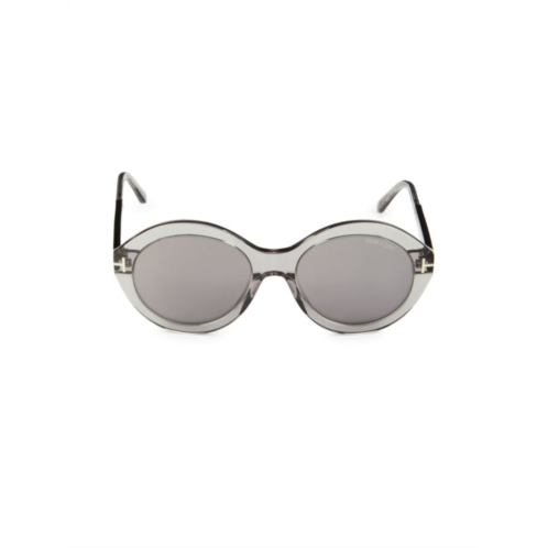 TOM FORD 55MM Oval Sunglasses