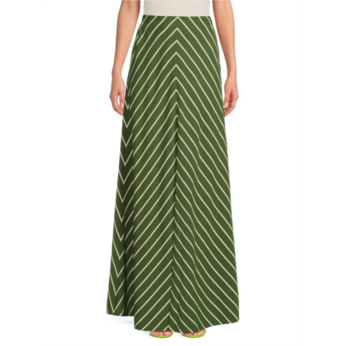 Giambattista Valli Striped Maxi Skirt