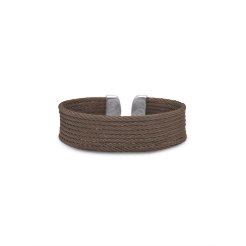 Alor Essential Cuffs Bronze Stainless Steel Cable Bracelet