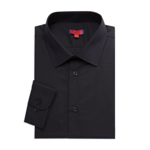 Zanetti Slim Fit Poplin Dress Shirt