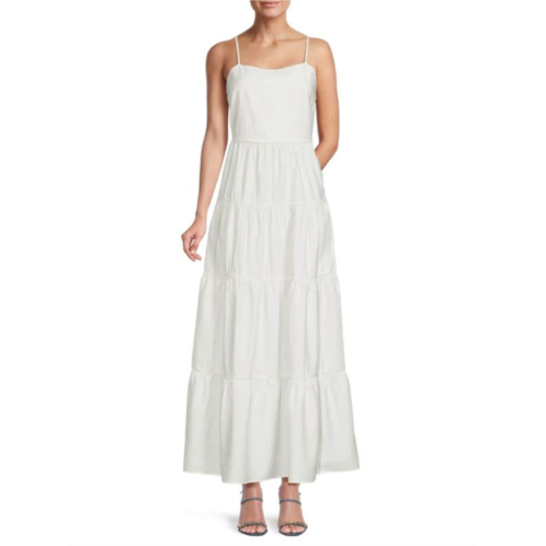 Koko + Mason Tiered Maxi Dress