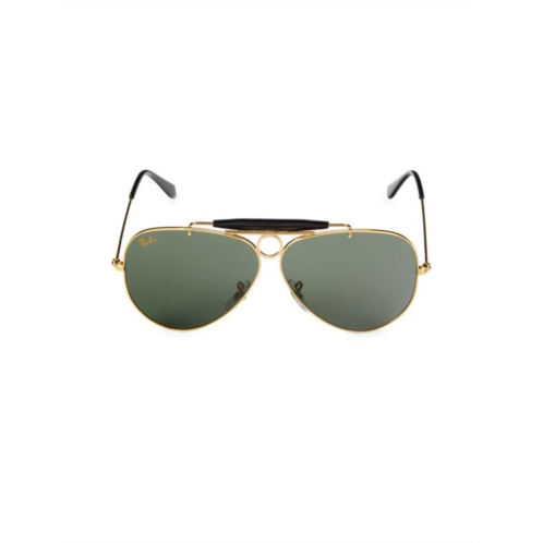 Ray-Ban RB3138 58MM Aviator Sunglasses