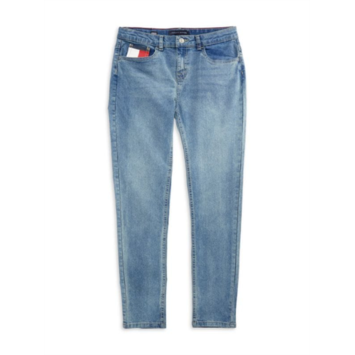 Tommy Hilfiger Girls Mid Rise Skinny Jeans