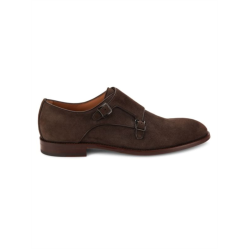 BOSS Honord Suede Double Monk Strap Shoes