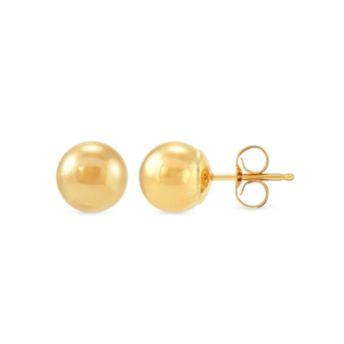 Saks Fifth Avenue 14K Yellow Gold Ball Stud Earrings