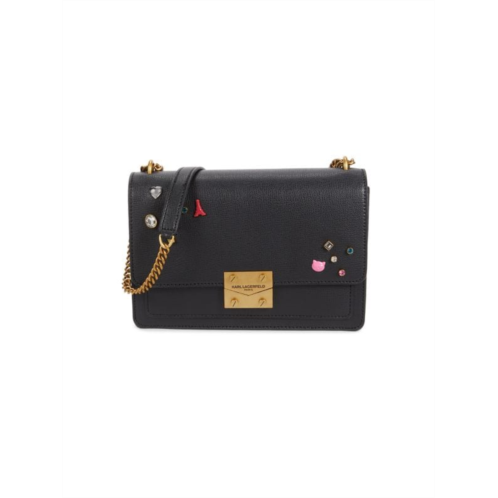 Karl Lagerfeld Paris Embellished Crossbody Bag