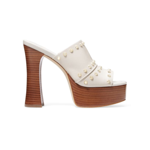 Michael Michael Kors Jagger Leather Platform Sandals