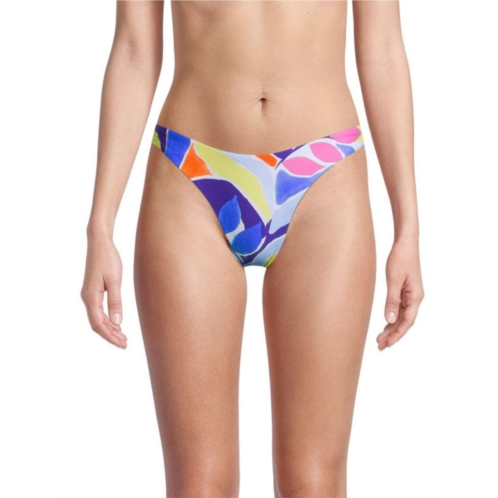 Milly Margot Geometric Bikini Bottom
