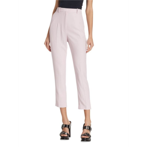 Alexander McQueen High Waist Cropped Cigarette Pants