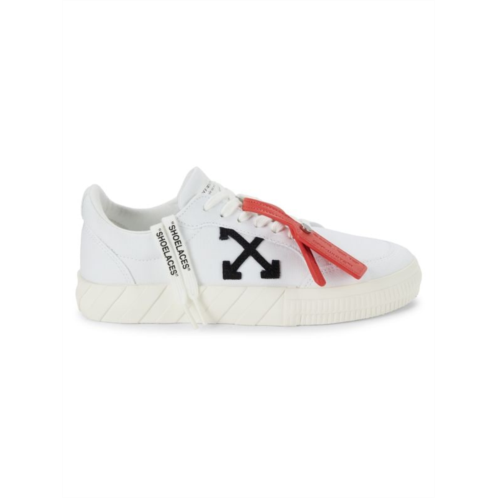 Off-White Logo Canvas Sneakers