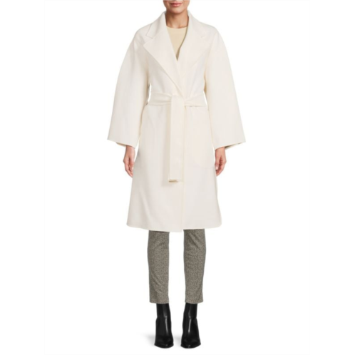 Theory Wool & Cashmere Belted Coat