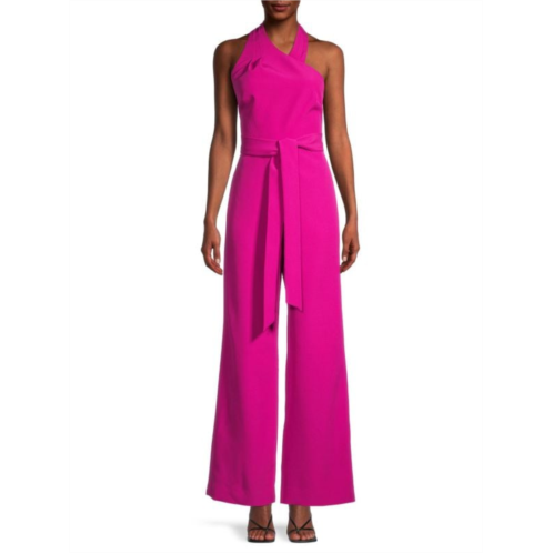 Milly Thea Belted Open Back Jumpsuit