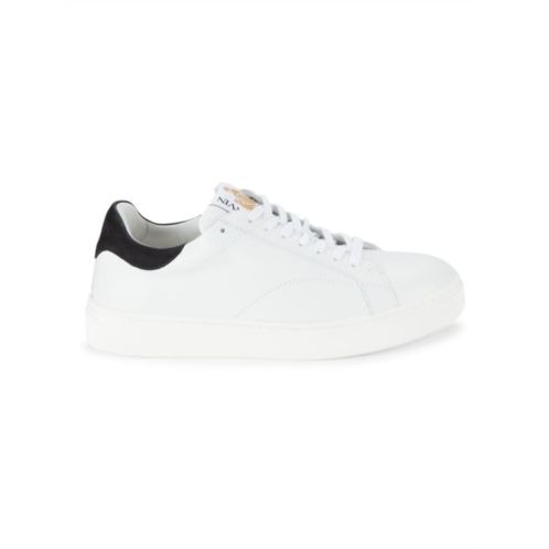 Lanvin Low Top Leather Sneakers