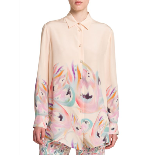 Etro Silk Butterfly Blouse