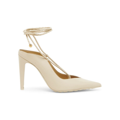 Bottega Veneta Point Toe Leather Pumps