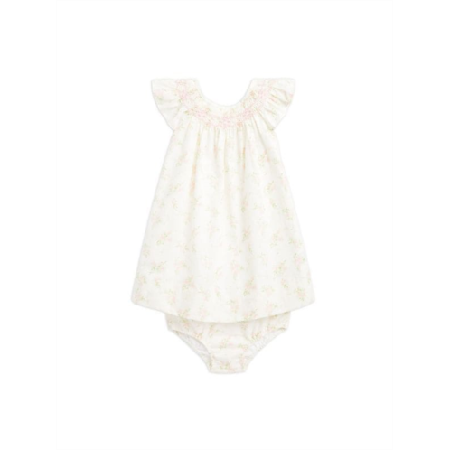 Polo Ralph Lauren Baby Girls 2-Piece Floral Dress & Bloomers Set