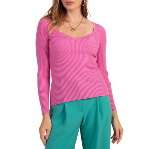 Trina Turk Shirley Ribbed Sweater