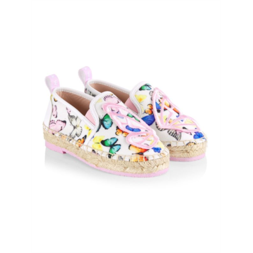 Sophia Webster Little Girls & Girls Butterfly Espadrille Flats