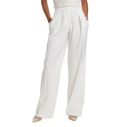 Michael Kors Collection Pleated Wide Leg Pants