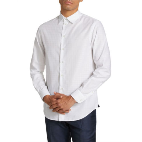 Emporio Armani Jacquard Sport Shirt