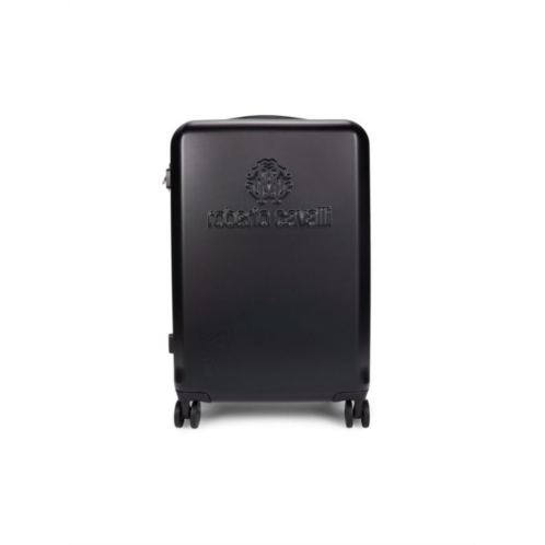 Roberto Cavalli 23 Inch Logo Spinner Suitcase