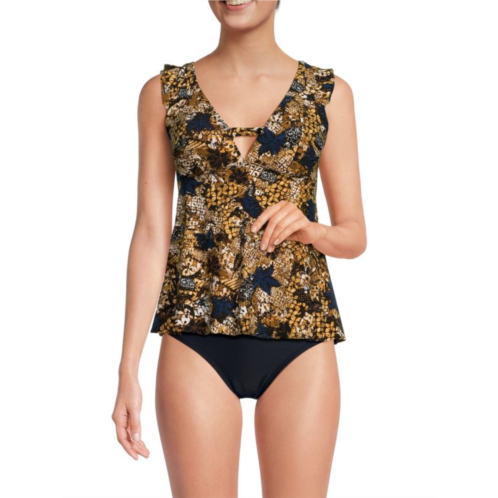 Amoressa by Miraclesuit Bambu La Pont Print Tankini Top