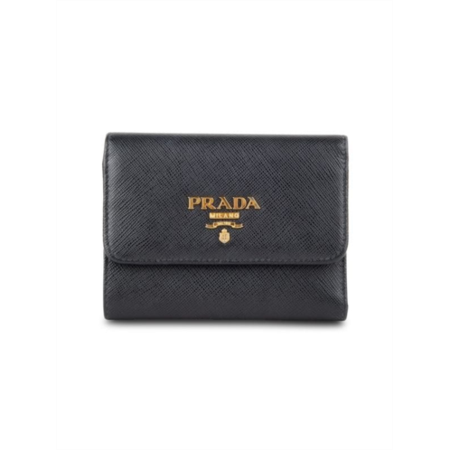 Prada Saffiano Leather Trifold Wallet