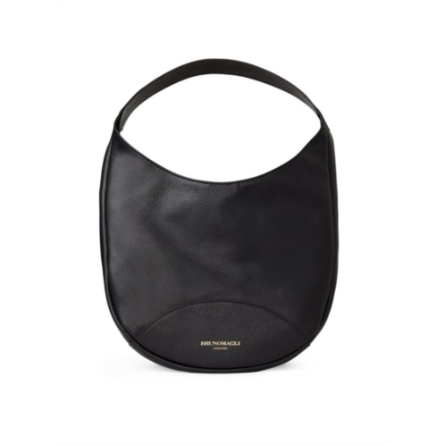 Bruno Magli Mini Leather Hobo Bag