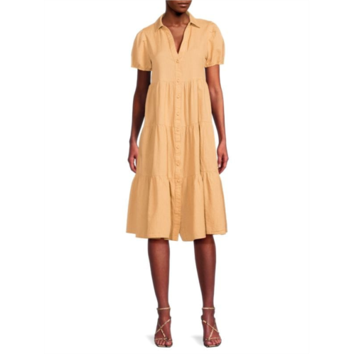 Area Stars Bella Tiered Shirtdress