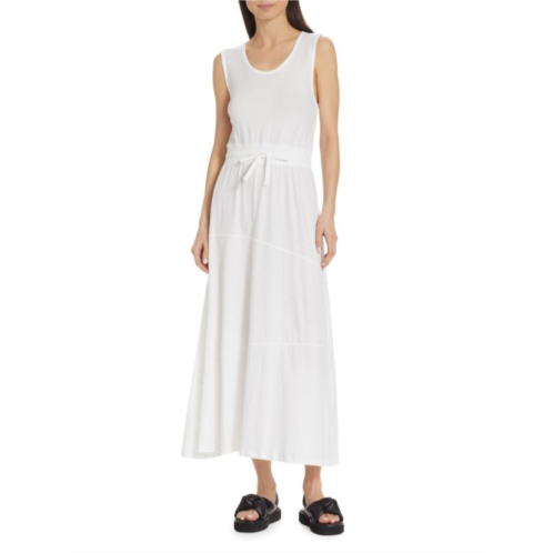 ATM Anthony Thomas Melillo High Torsion Tank Maxi Dress