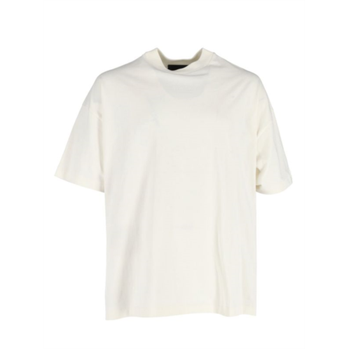 Fear Of God Essentials Plain T-Shirt In White Cotton