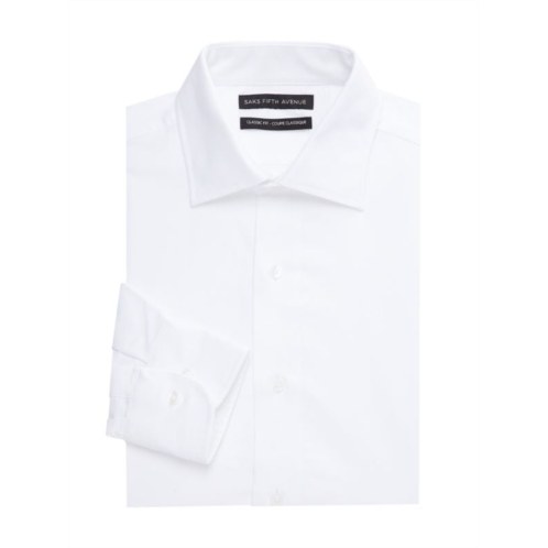 Saks Fifth Avenue Solid Dress Shirt