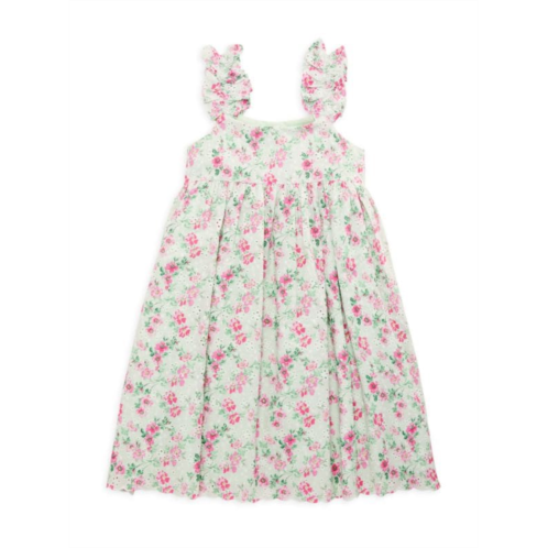 Janie and Jack Baby Girls , Little Girls & Girls Eyelet Floral Dress