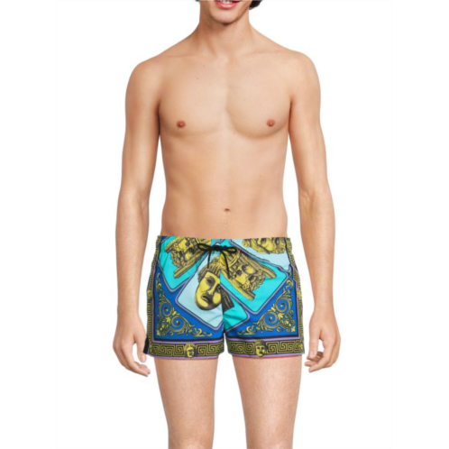 Versace Print Swim Shorts