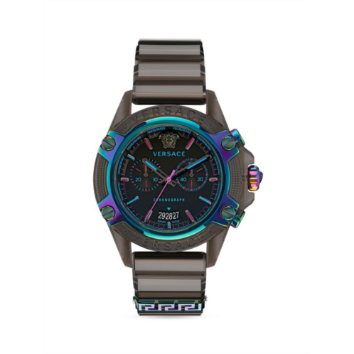 Versace Icon Active 44MM Polycarbonate Chronograph Bracelet Watch