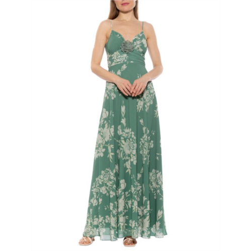 Alexia Admor Layla Flower Maxi Dress