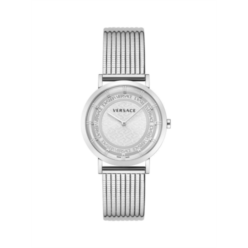 Versace New Generation 36MM Stainless Steel Bracelet Watch