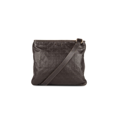Gucci Monogram Leather Crossbody Bag