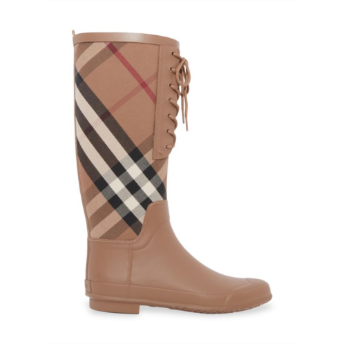 Burberry Nova Check Rain Boots