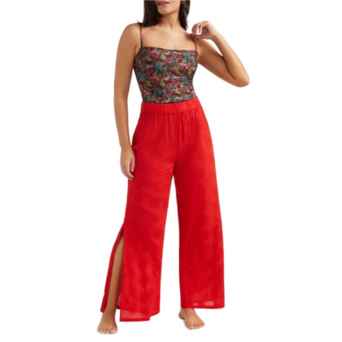 Hermoza Wide Leg Cover Up Gaucho Pants