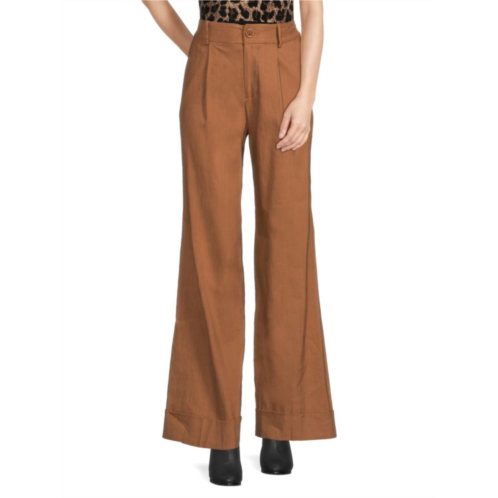 Alice + Olivia Tomasa High Rise Pleated Pants