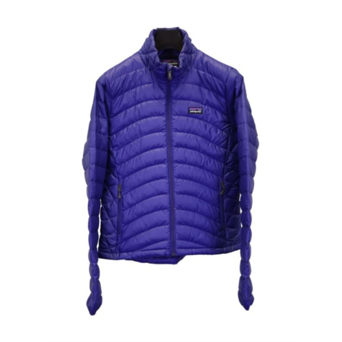 Patagonia Padded Down Jacket In Blue Polyester