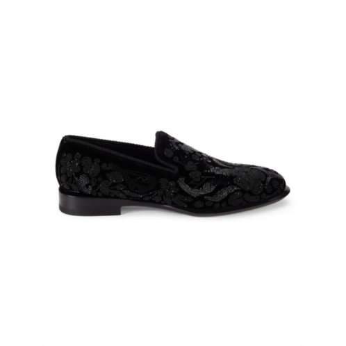 Alexander McQueen Embellished Slip-On Shoes