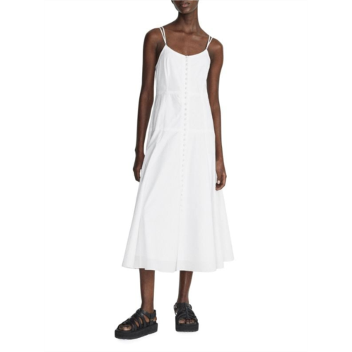 Rag & bone Misty Sleeveless A-Line Midi Dress